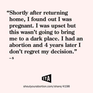 Image post by @shoutyourabortion on Instagram