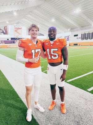 Image post by @clemsonfb on Instagram