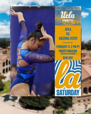 Image post by @uclagymnastics on Twitter/X