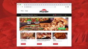 Image post by @pizzahut on Twitter