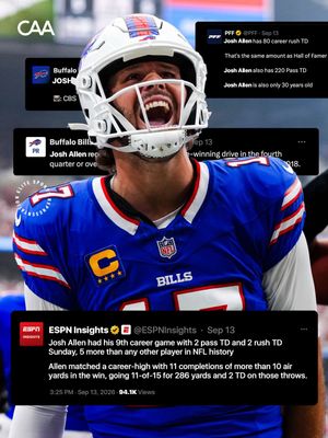 Image post by @caa_football on Instagram