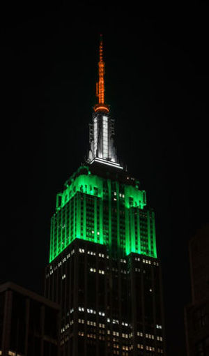 Image post by @EmpireStateBldg on Twitter