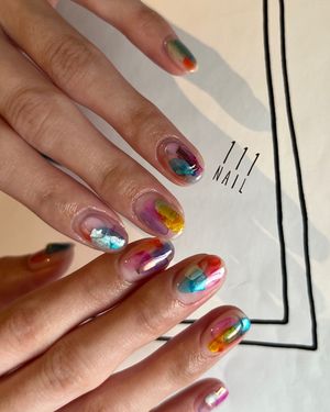Image post by @111nail_omotesando on Instagram