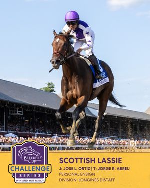 Image post by @breederscup on Instagram