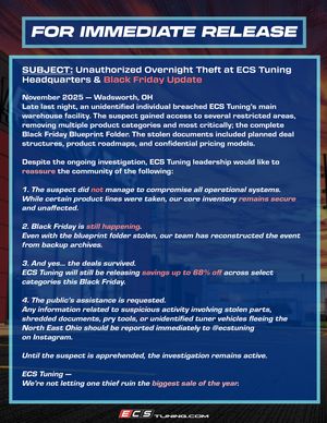 Image post by @ecstuning on Instagram