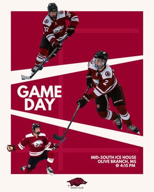 Image post by @razorbackhockeyclub on Instagram