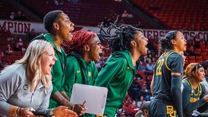 Image post by @BaylorWBB on Twitter