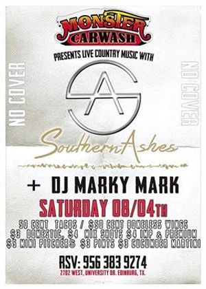 Image post by @SouthernAshesMusic on Facebook