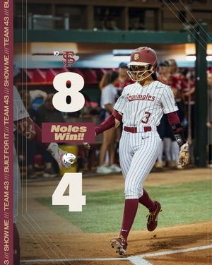 Image post by @fsusoftball on Instagram