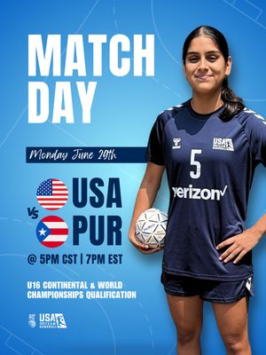 Image post by @usahandballwnt on Instagram