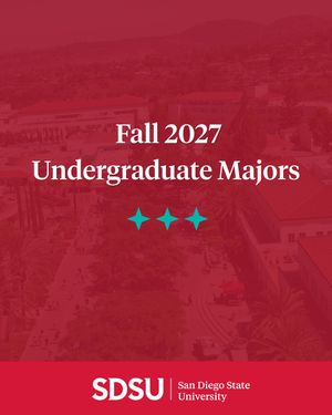 Image post by @sdsuadmissions on Instagram