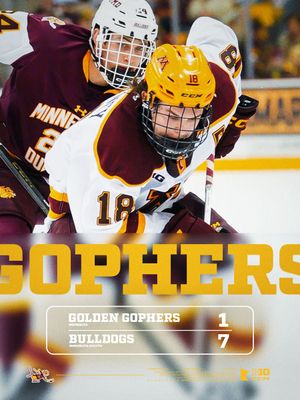 Image post by @GopherHockey on Twitter/X