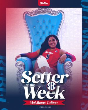 Image post by @OleMissVB on Twitter