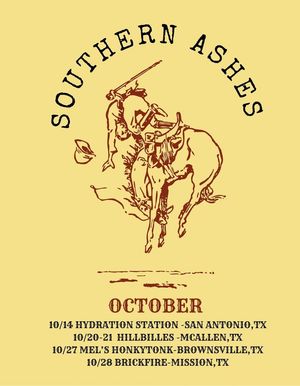 Image post by @SouthernAshesMusic on Facebook