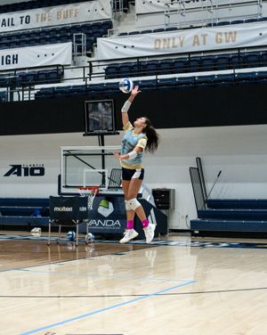 Image post by @gw_volleyball on Instagram