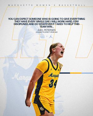 Image post by @marquettewbb on Instagram