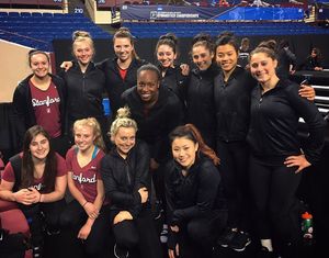 Image post by @stanfordgymnastics on Instagram