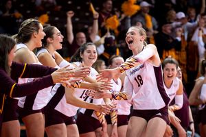 Image post by @CMUVolleyball on Twitter