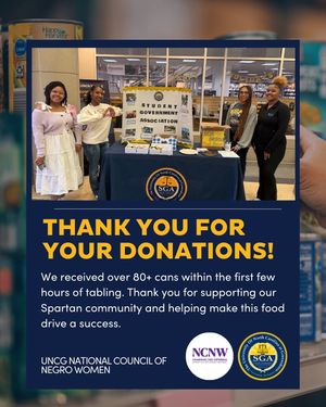 Image post by @uncg.sga on Instagram