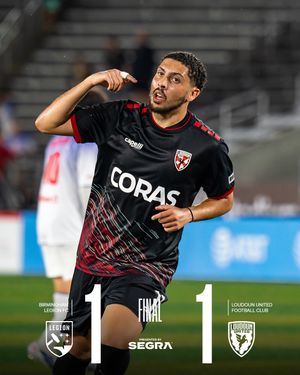 Image post by @loudoununitedfc on Instagram