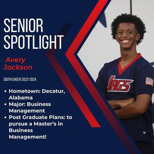 Image post by @southalabama.cheerleading on Facebook
