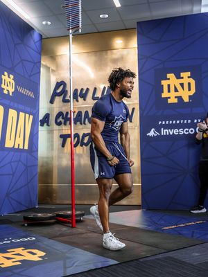 Image post by @ndfootball on Instagram