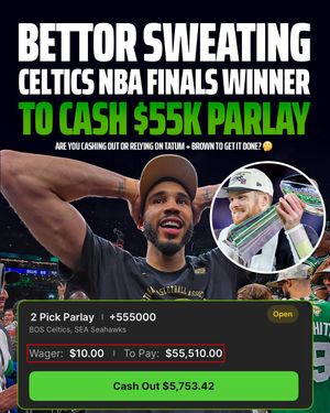 Image post by @draftkings_sportsbook on Instagram