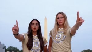 Image post by @gw_volleyball on Instagram