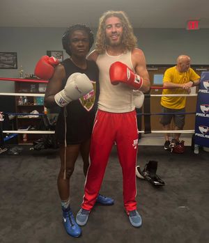 Image post by @tiarabrownboxing on Instagram