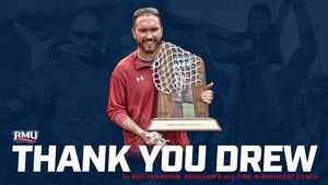 Image post by @RMUAthletics on Facebook