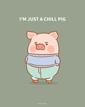 Image post by @luluthepiggy_official on Instagram