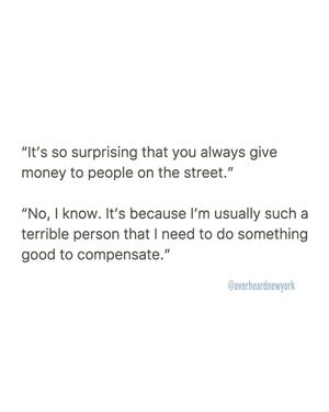 Image post by @overheardnewyork on Instagram