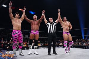 Image post by @AEW on Twitter