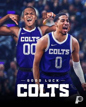 Image post by @Pacers on Twitter