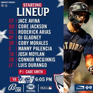 Image post by @somersetpatriots on Facebook