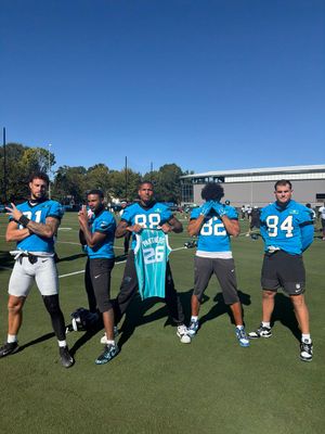 Image post by @Panthers on Twitter/X