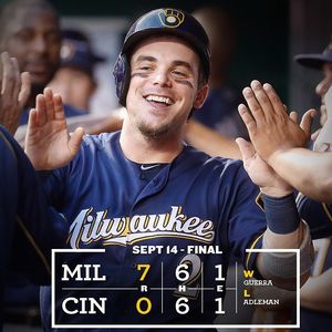 Image post by @brewers on Instagram