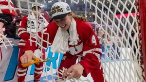 Image post by @NCAAIceHockey on Facebook