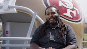 Video post by @49ersFoundation on Facebook