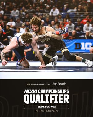Image post by @purduewrestling on Instagram