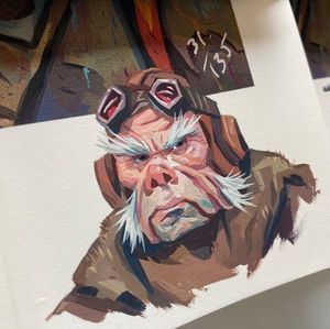 Image post by @RichPellegrinoArt on Facebook