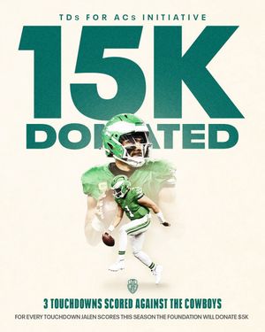 Image post by @jalenhurtsfoundation on Instagram