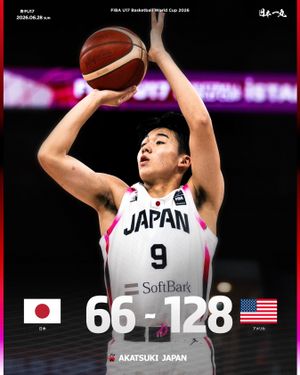 Image post by @japan_basketball on Instagram
