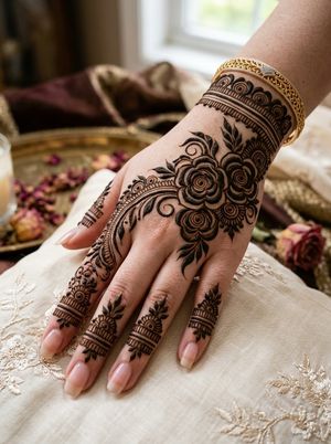 Image post by @mehndi_design4u on Instagram