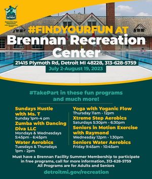Image post by @DetroitParksRec on Facebook