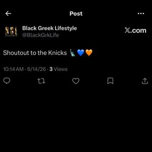 Image post by @blackgreeklifestyle on Instagram