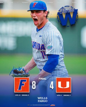 Image post by @GatorsBB on Twitter