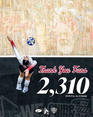 Image post by @ballstatewvb on Instagram