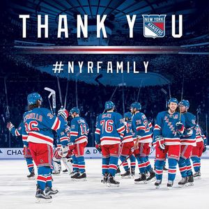Image post by @nyrangers on Instagram