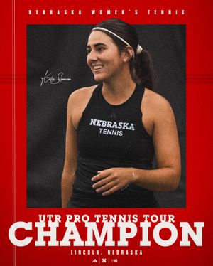 Image post by @huskerwtennis on Instagram